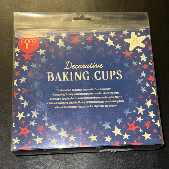🆕 Patriotic 4th of July Cupcake Dessert Liners - American Americana Baking Cups - Picture 8 of 8